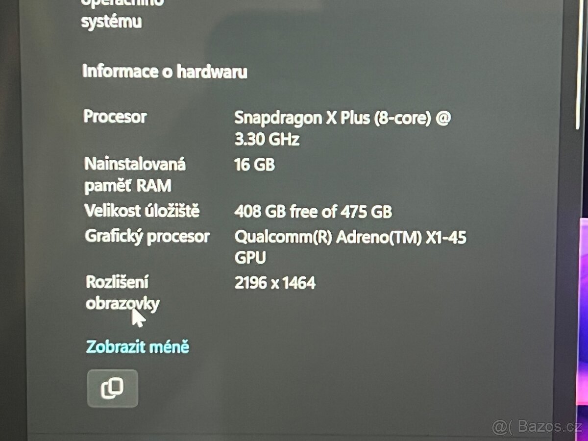 Microsoft Surface Pro 12” Snapdragon X Plus, 16gb, 512gb - 8