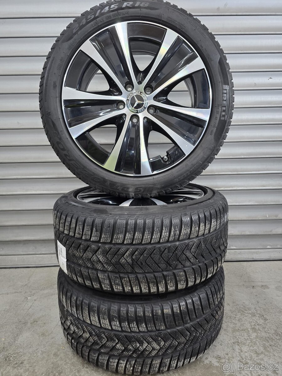 Zimní ALU kola Mercedes E-class 5x112 R18 - 8