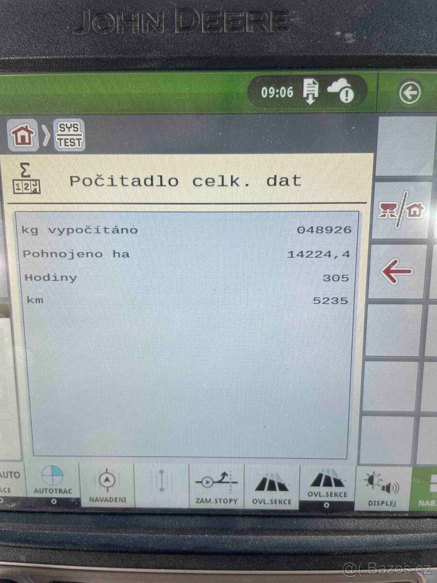 Rozmetadlo RAUCH AXIS H 30,2 - 8