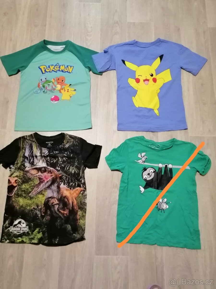 Prodám mikinu, trika, tepláky a overaly - 8