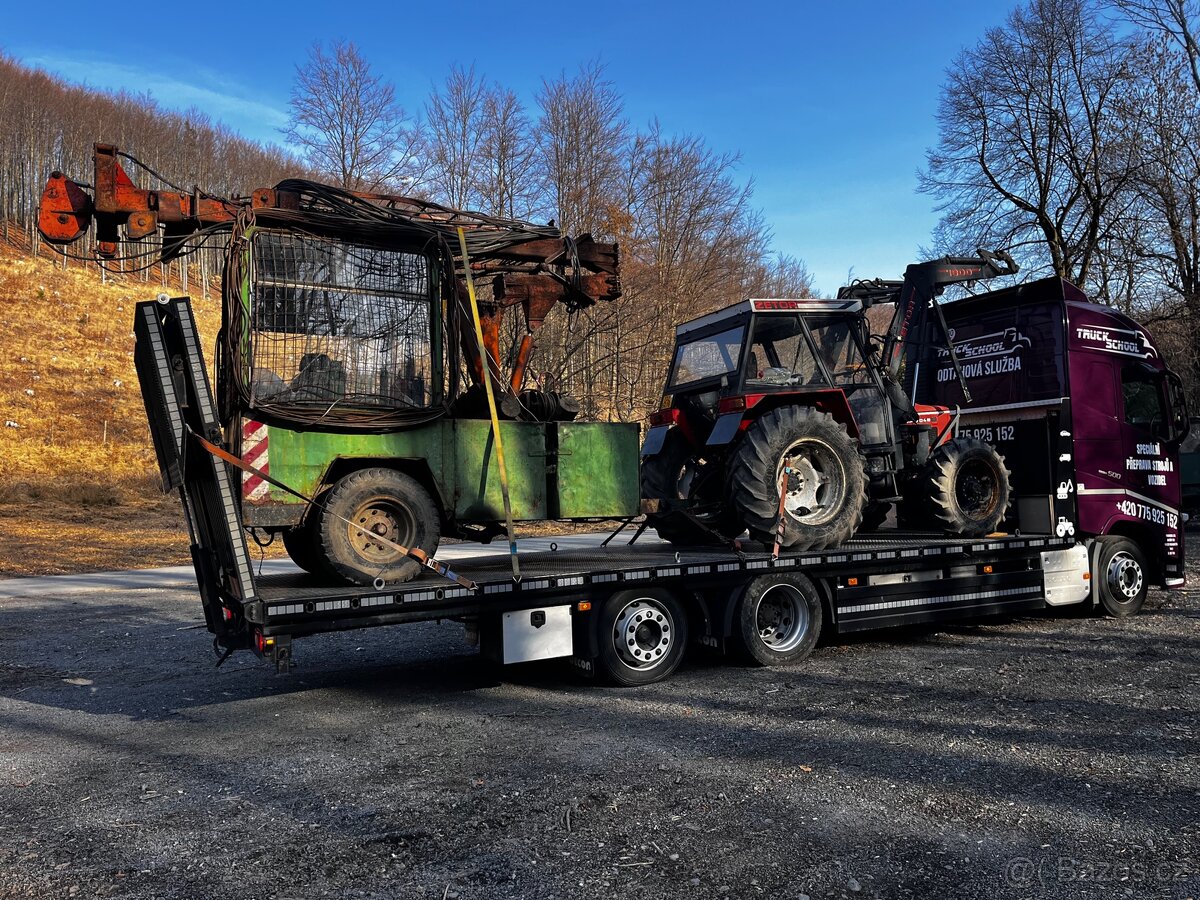 Přeprava doprava strojů - 8