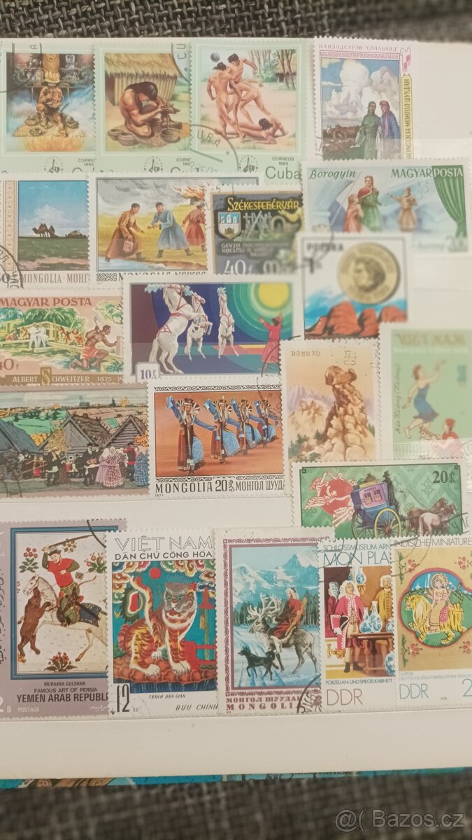 poštovní známky - 8