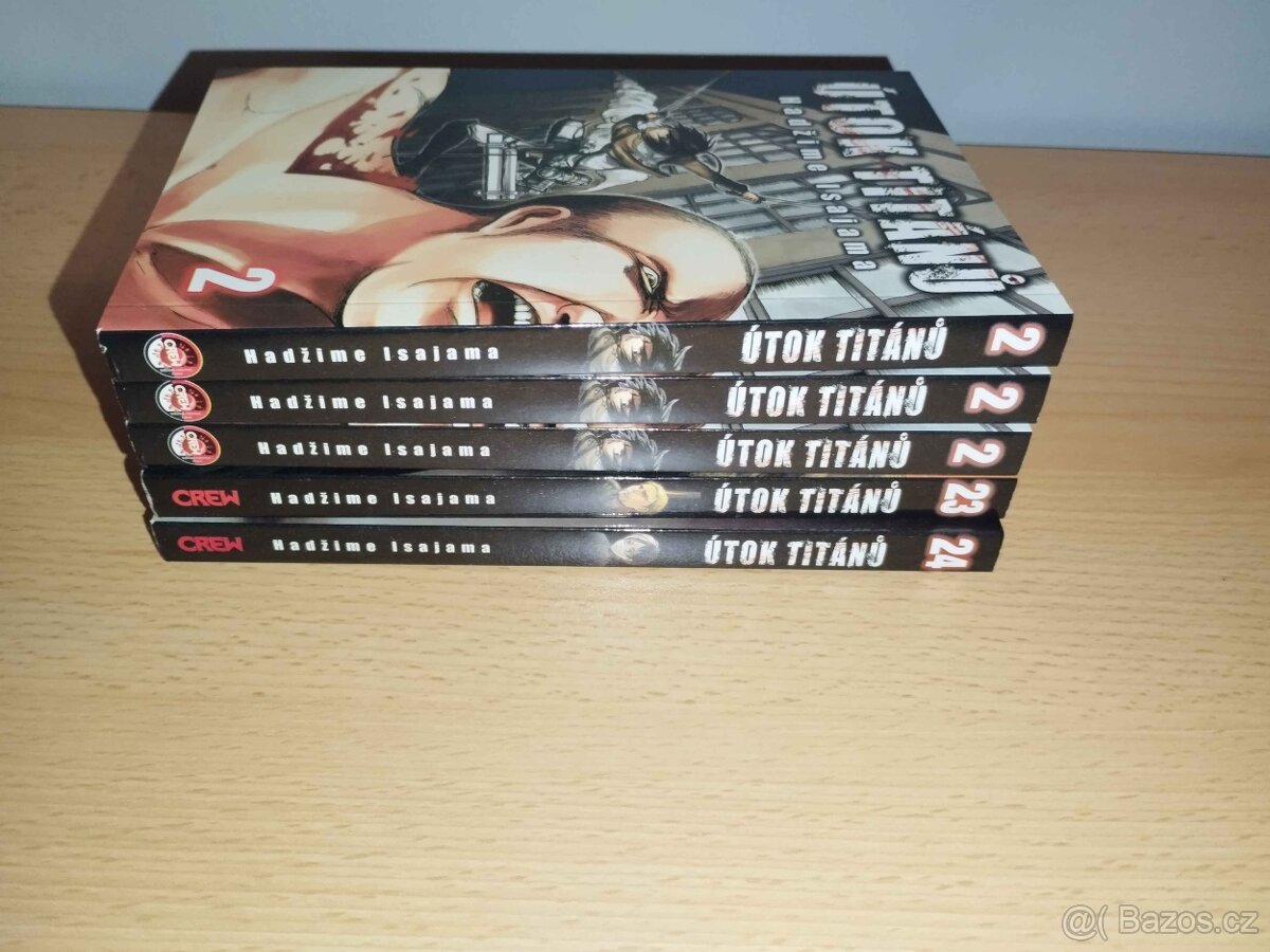 Attack on titan, Tokyo ghoul, Naruto, GANTZ, Berserk - 8