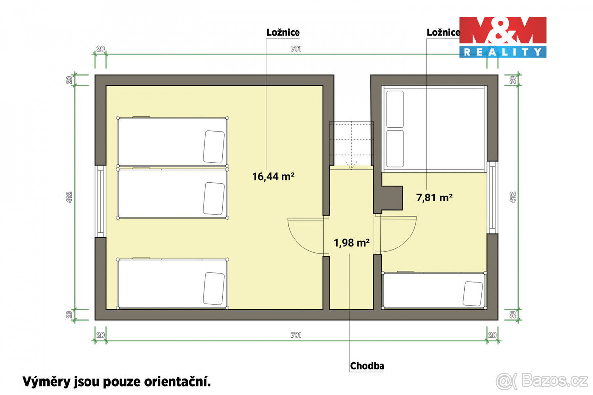 Prodej chaty, 75 m², Velký Rybník, Hroznětín - 8