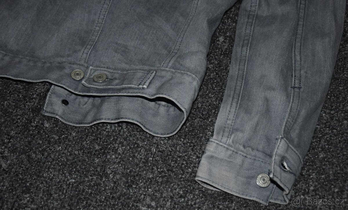 LEVIS jeans. bunda / džíska,vel. "M", 100% bavlna, NOVÁ - 8