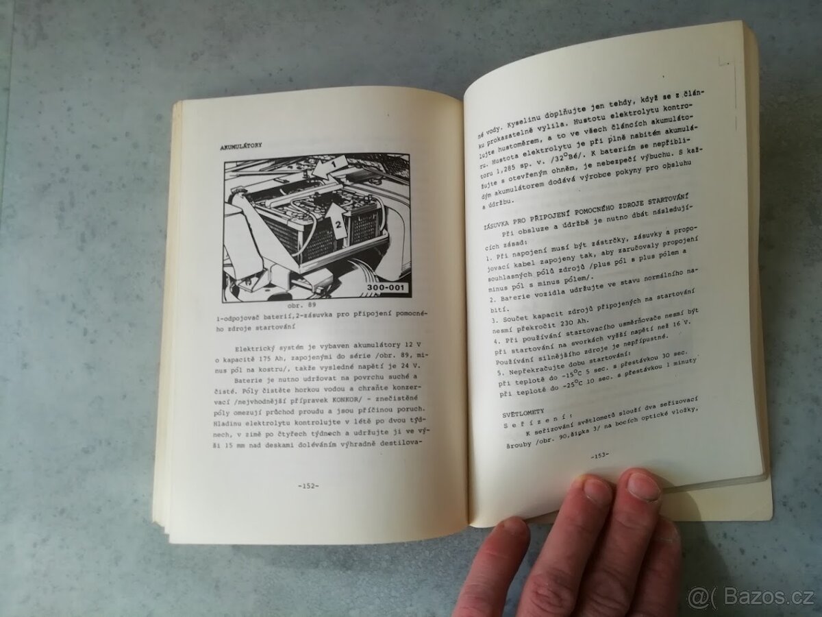 Liaz 100 - návod k obsluze - doprava v ceně - 8