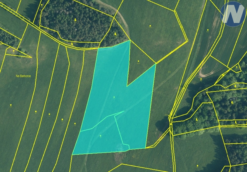 Lipovice, zemědělské a lesní pozemky, 72 564 m2 - 8