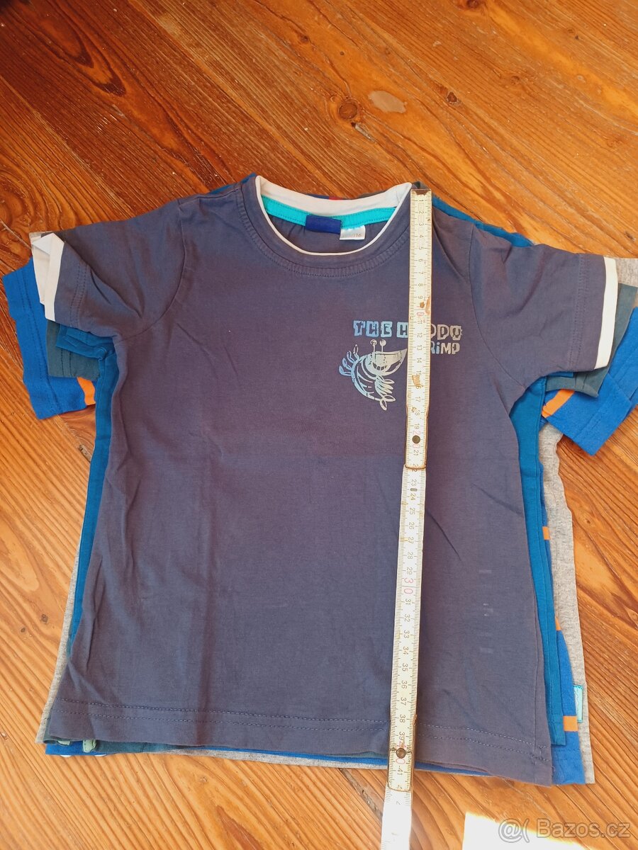 5x triko krátký rukáv 104 - 8