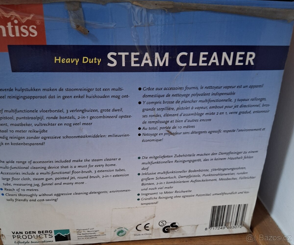 Parní multifunkční čistič - 8