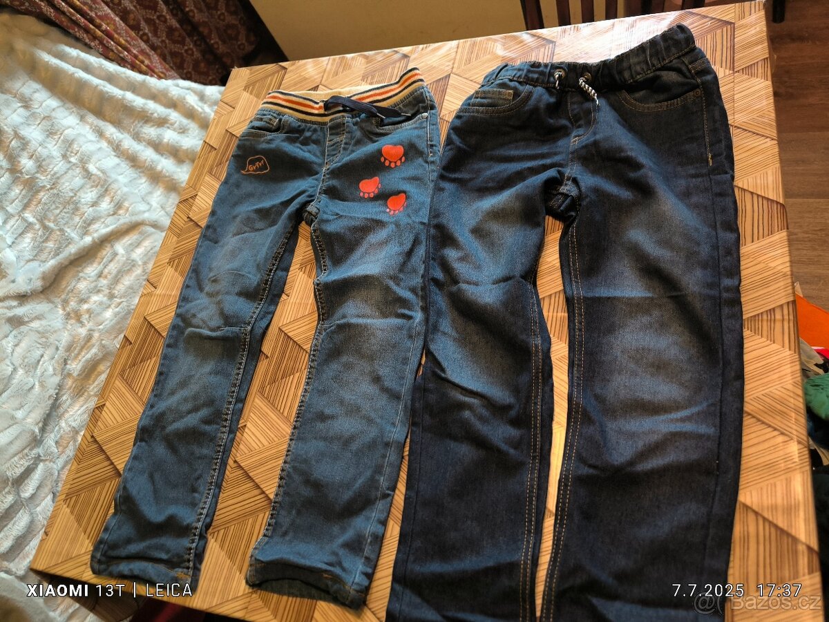 Oblečení pro kluka vel. 116-128 - 8