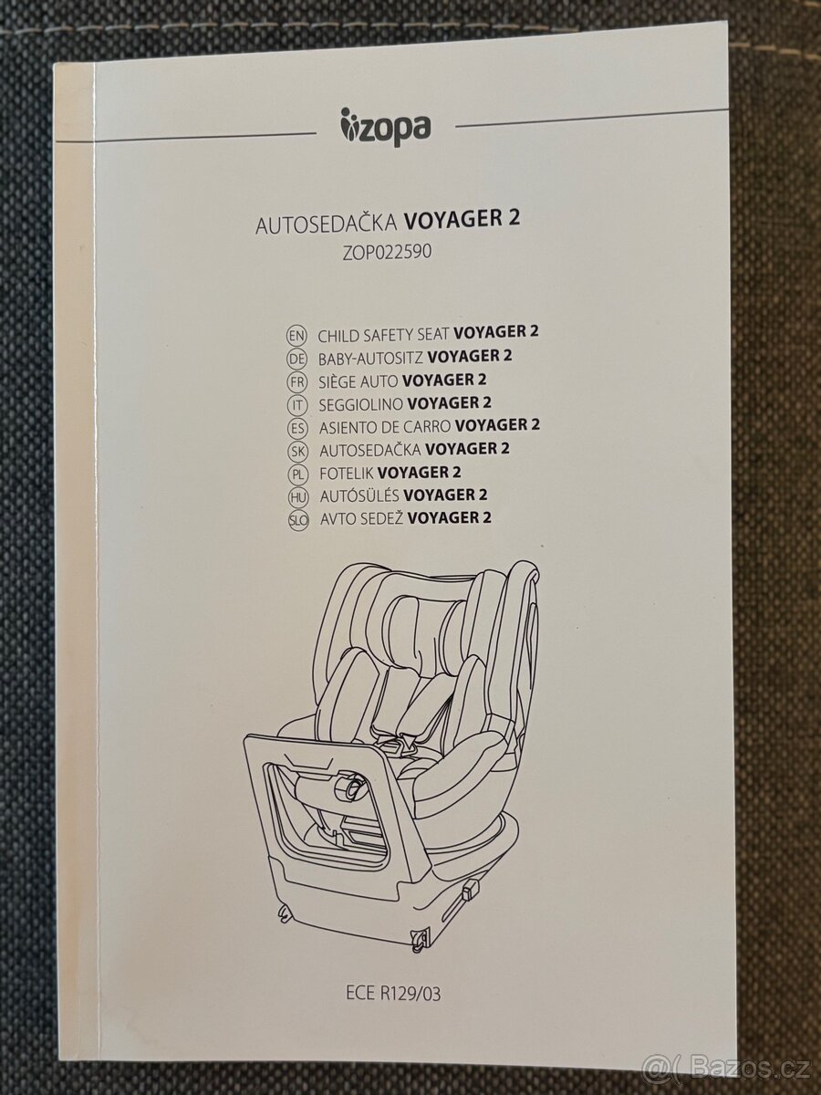Autosedačka iZopa Voyager2 - 8