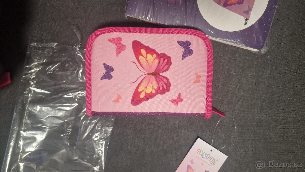 NOVÝ Školní batoh OXYBAG Premium Motýl - 8
