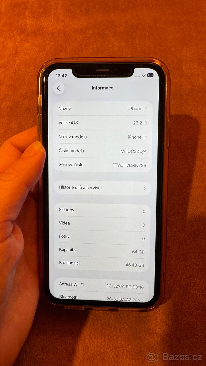 IPhone 11 64GB bily, pěkný stav - 8