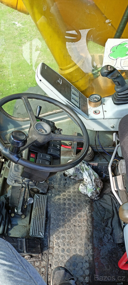 ATLAS 2-silniční kolové železniční rypadlo na koleje - 8