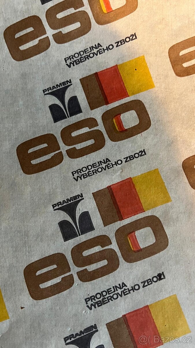 Retro originál balicí papíry - 8