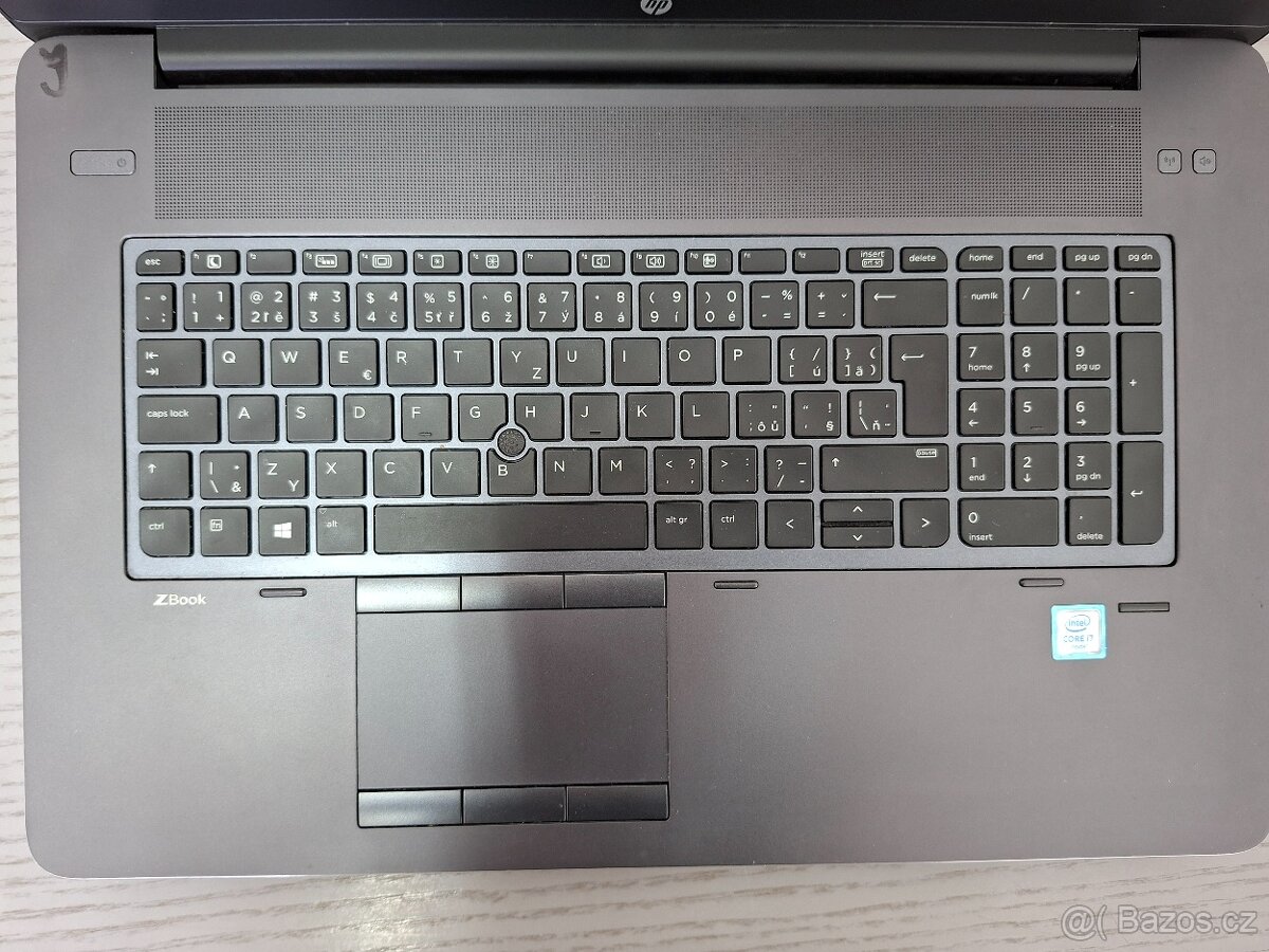 HP ZBook 17 G3 Mobile Workstation – i7/16GB/256GB SSD/Quadro - 8