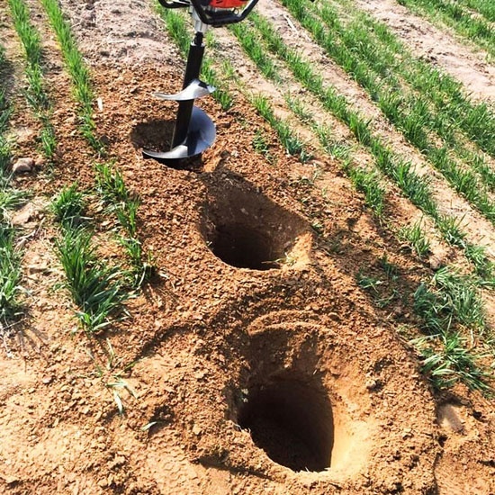 Motorový půdní zemní vrták jamkovač - 8