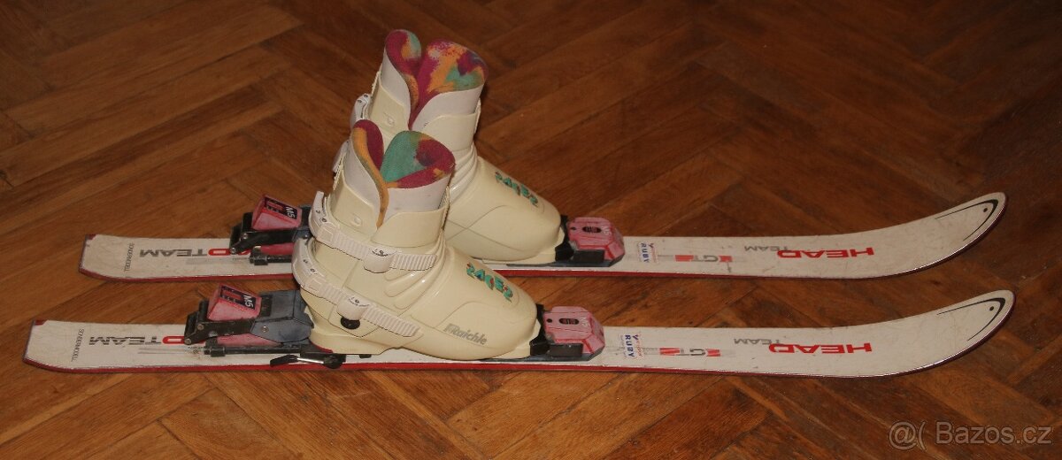 Dětské lyžáky - přezkáče velikost 33 - 8