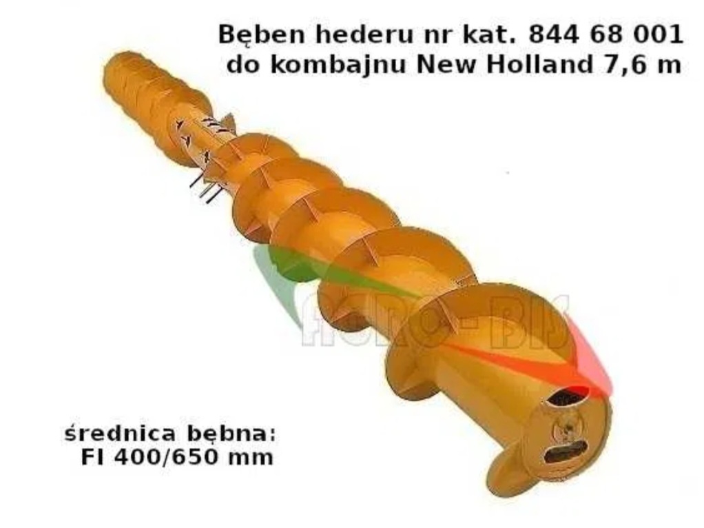 Průběžný šnek John Deere New Holland - 8