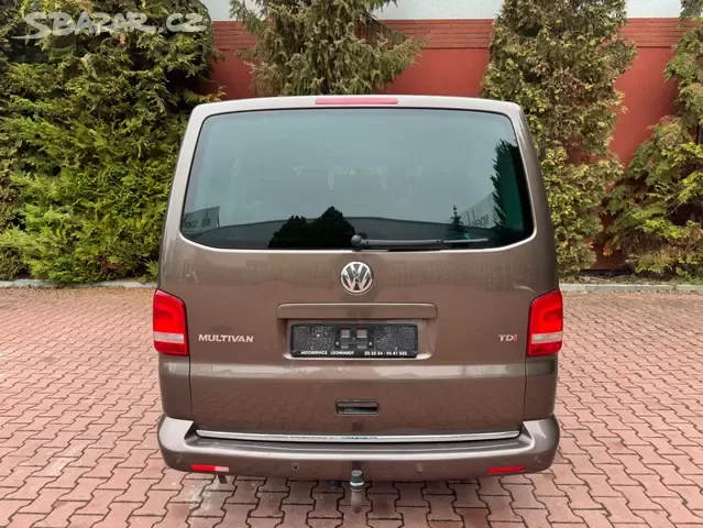 VW Multivan T5 2.0TDI 103kW Match, 2xšoupačky,Webasto,Tažné. - 8