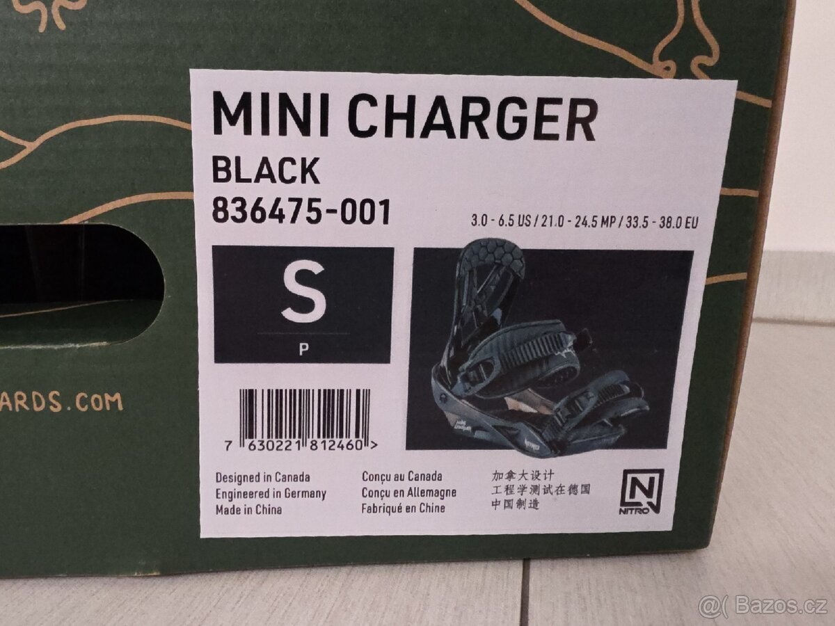 Top dětský snowboard Bateleon s vázáním Nitro - 8