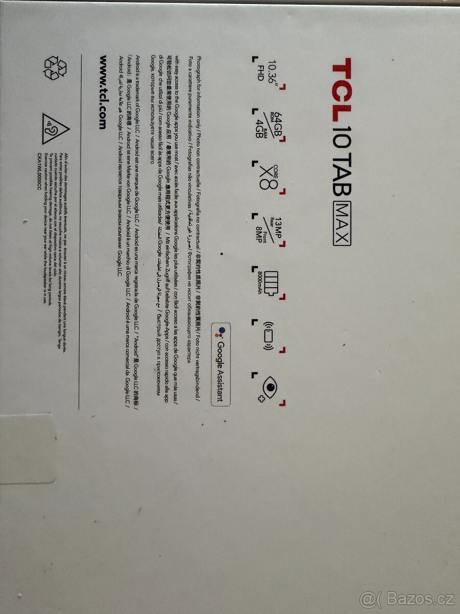 tablet TCL 10 TAB max (4/64 GB) 13Mpx/8Mpx - 8