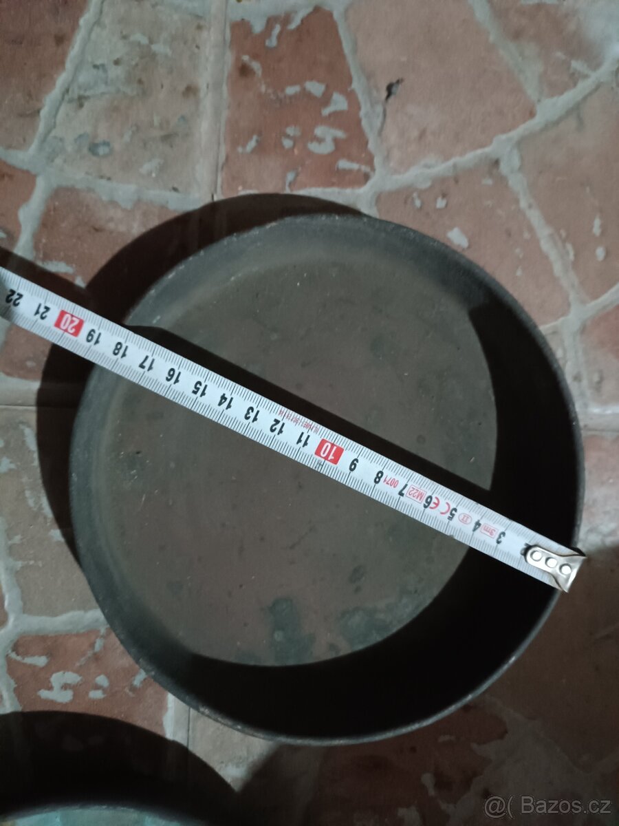 Měděný lavor a misky - 8