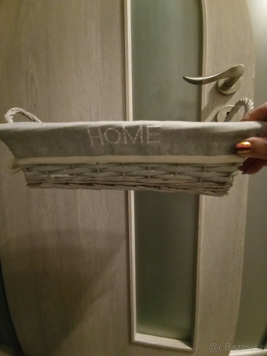 Prodám nový proutěný košík - 8