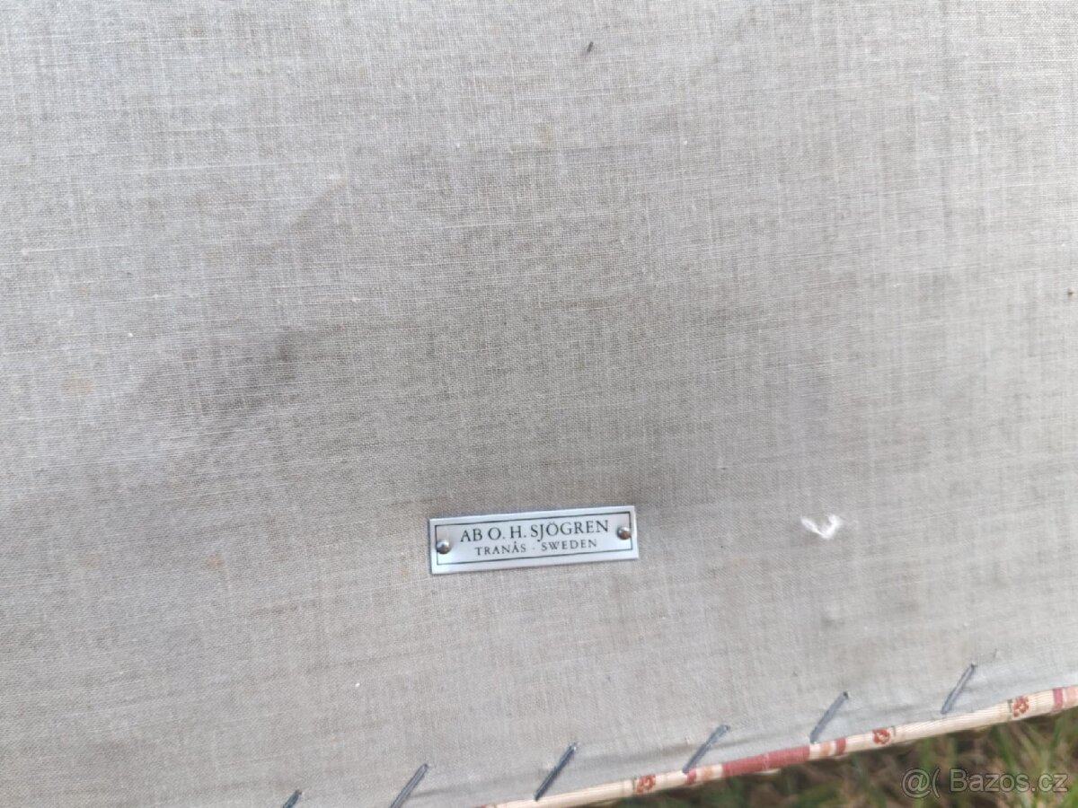 Stará švédská křesla AB O. H. SJÖGREN TRANAS SWEDEN - 8