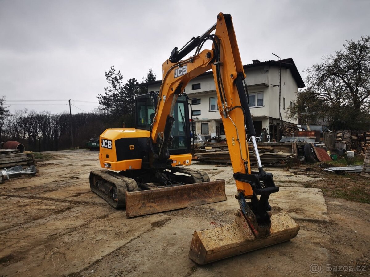 Minibagr bagr Jcb 85-z2 yanmar,kubota - 8