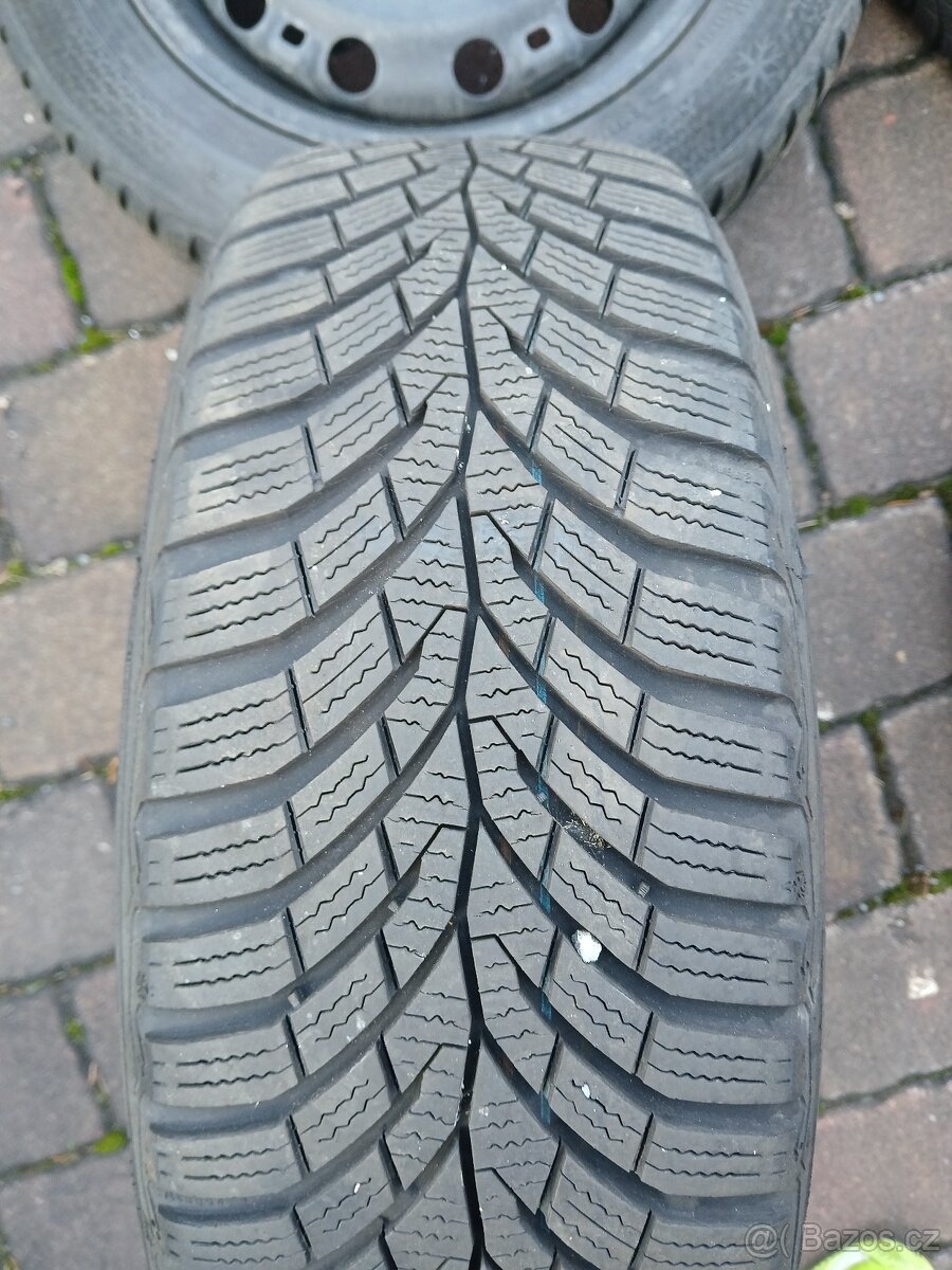 Plechová kola,sada,5x100,ET38,CONTINENTAL,185/60 R15,9/7,5mm - 8