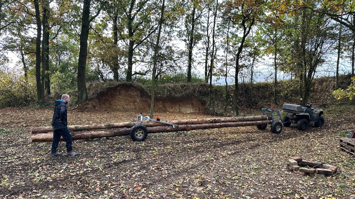 ATV Stahovák klád - 8