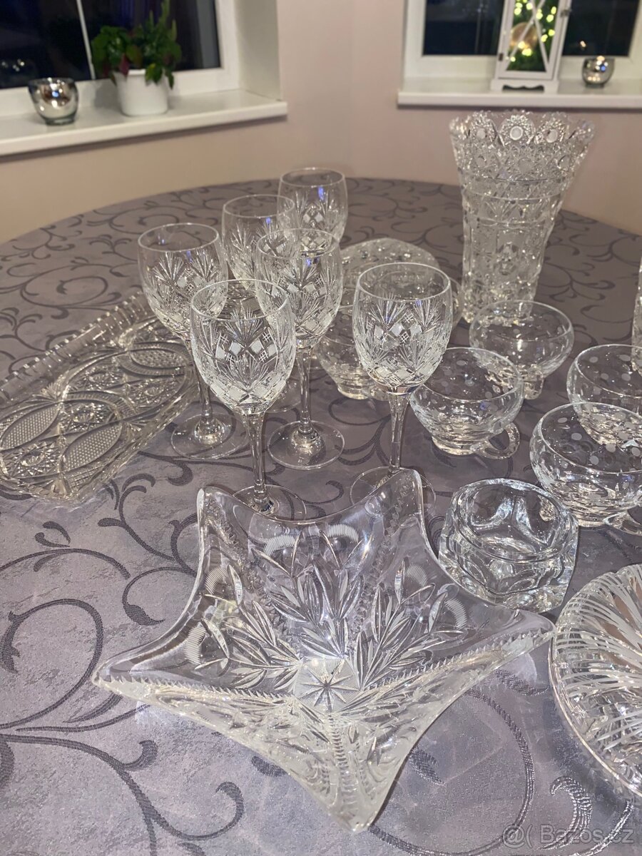 Sbírka broušeného skla - 8