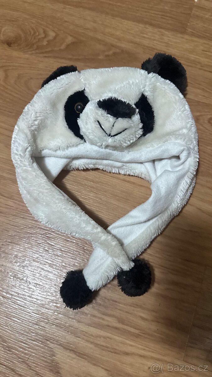 Dětské čepice Stitch,Pokemon,panda s hýbajícími ušima - 8