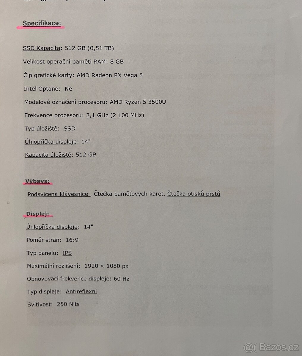 Notebook ZetBook - 8