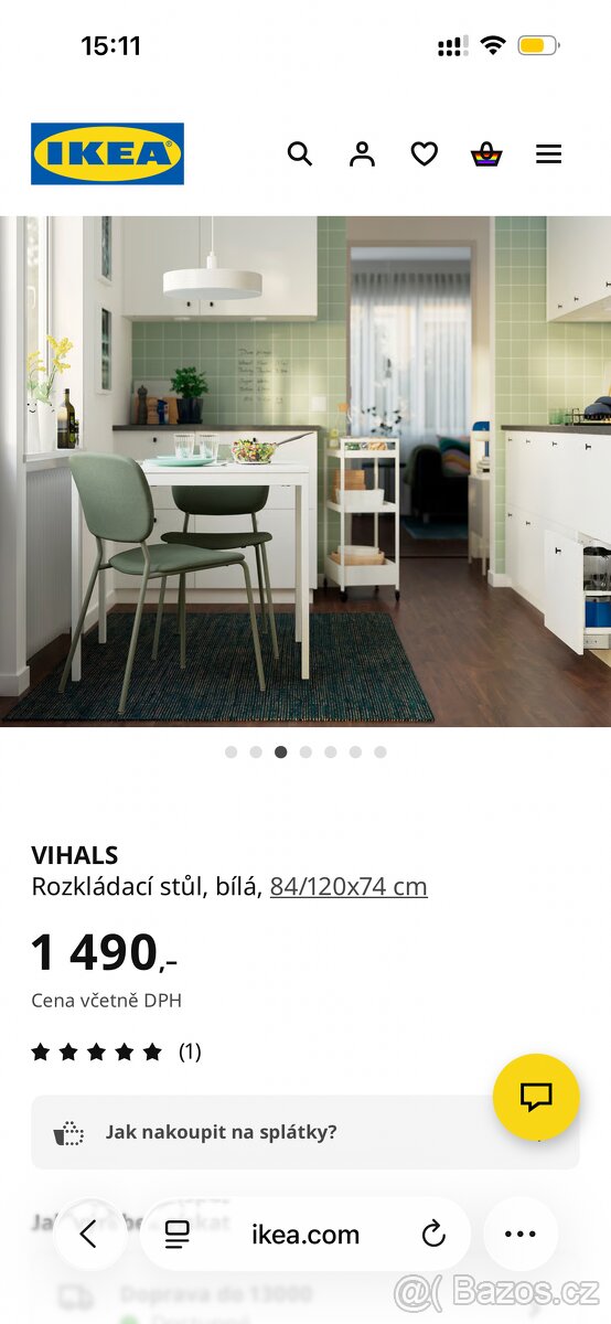 Rozkládací jídelní stůl IKEA - 8