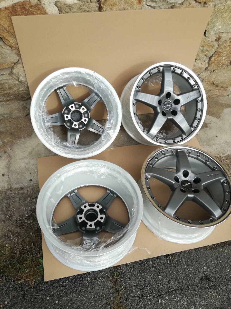 2.dilne Hamann PG2 5x120 8,5x19 ET35/15 BMW E36 E46 Z3 E90 - 8