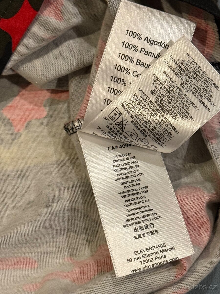 Eleven Paris Wiz Khalifa triko pánské,velikost S,Praha - 8