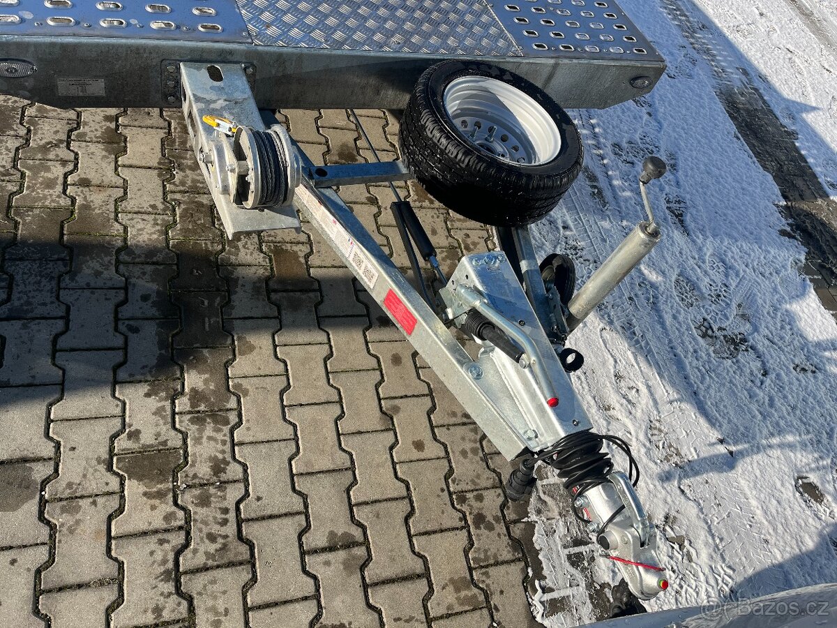 Přepravník automobilů nový plato 6x2,1m,odpočet DPH - 8