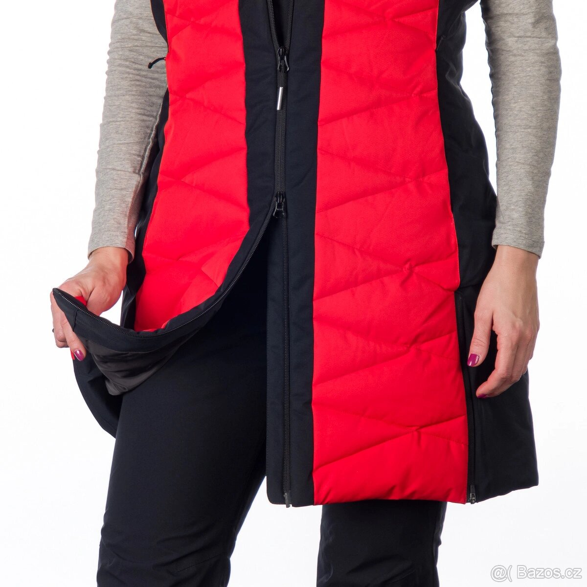 Nová zimní červeno-černá vesta NORTHFINDER (M), PC 2400,- - 8