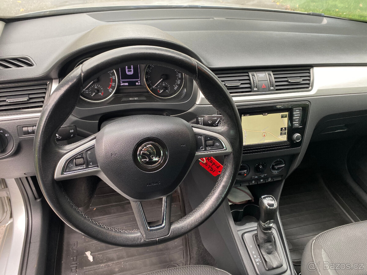 Škoda Rapid 1.4 tdi 66kw DSG,navigace,EM+STK do 9/2027 - 8