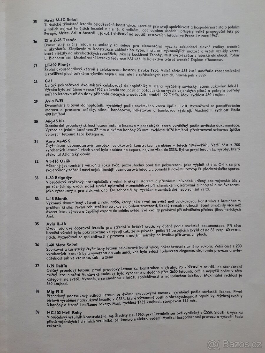 AERO 1918-1978 soubor obrazů 50ks Nové - 8