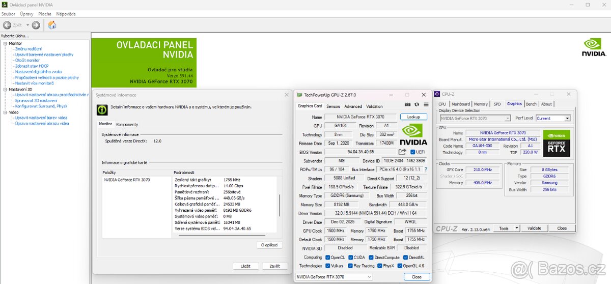 Herní počítač MARS (GeForce RTX 3070|32GB RAM|1TB SSD|WIFI) - 8