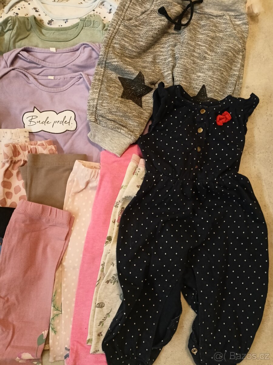 Balík oblečení holka 68/74 - 8