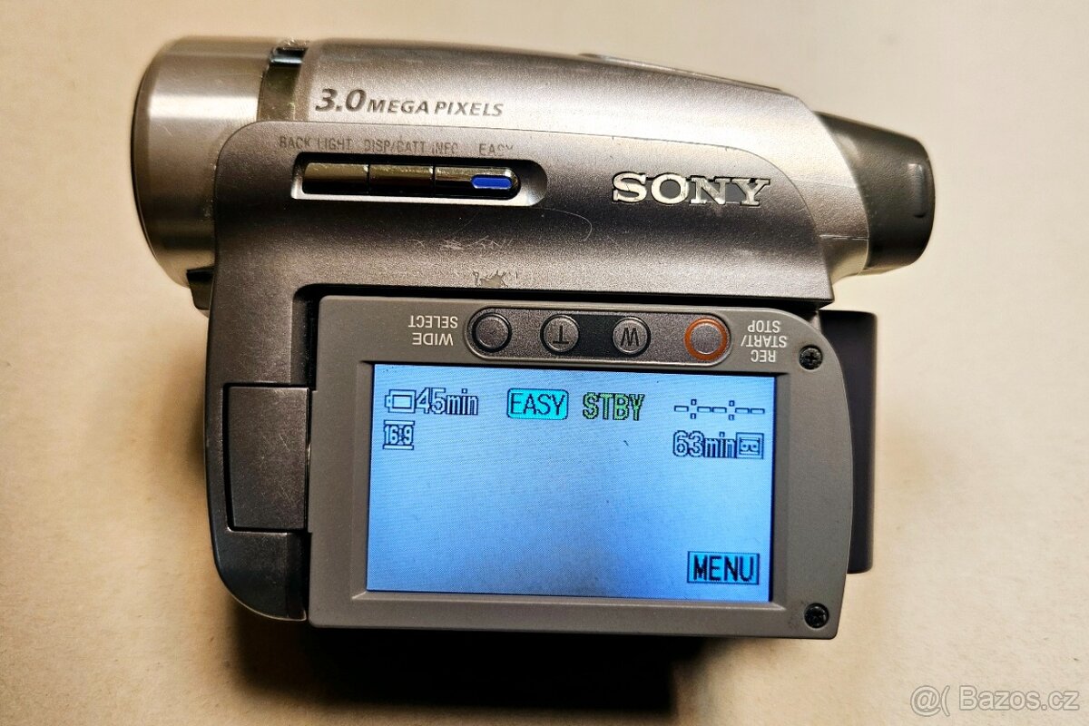 Prodám videokameru Sony DCR-HC96E - 8