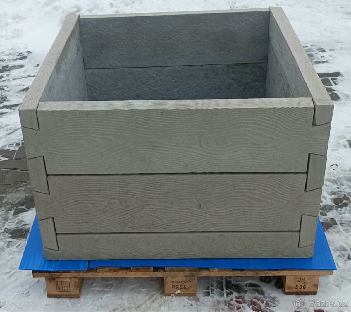 Vyvýšený záhon 100x100x63 - 8