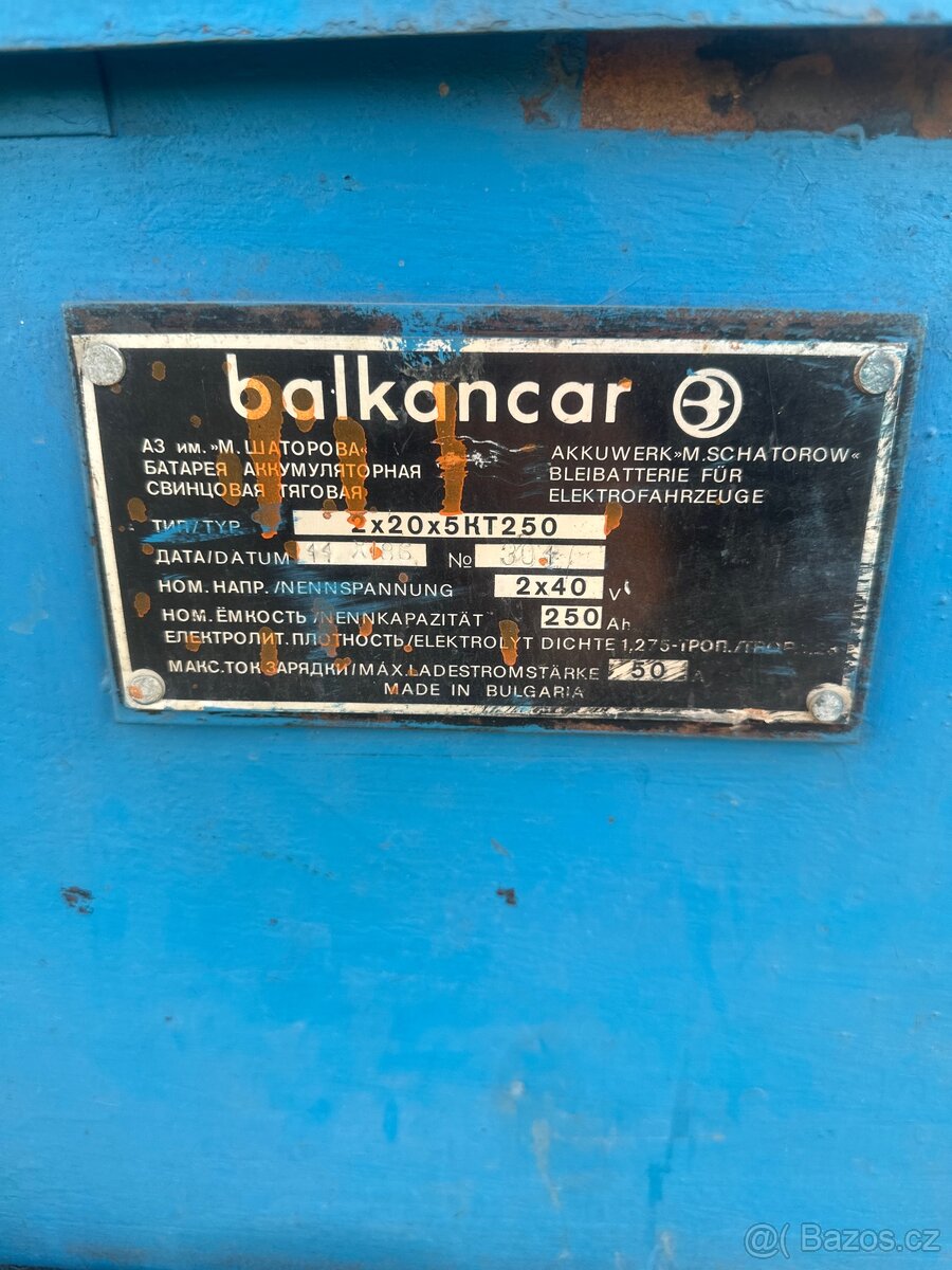 vysokozdvižný vozík elektrický Balcancar - 8