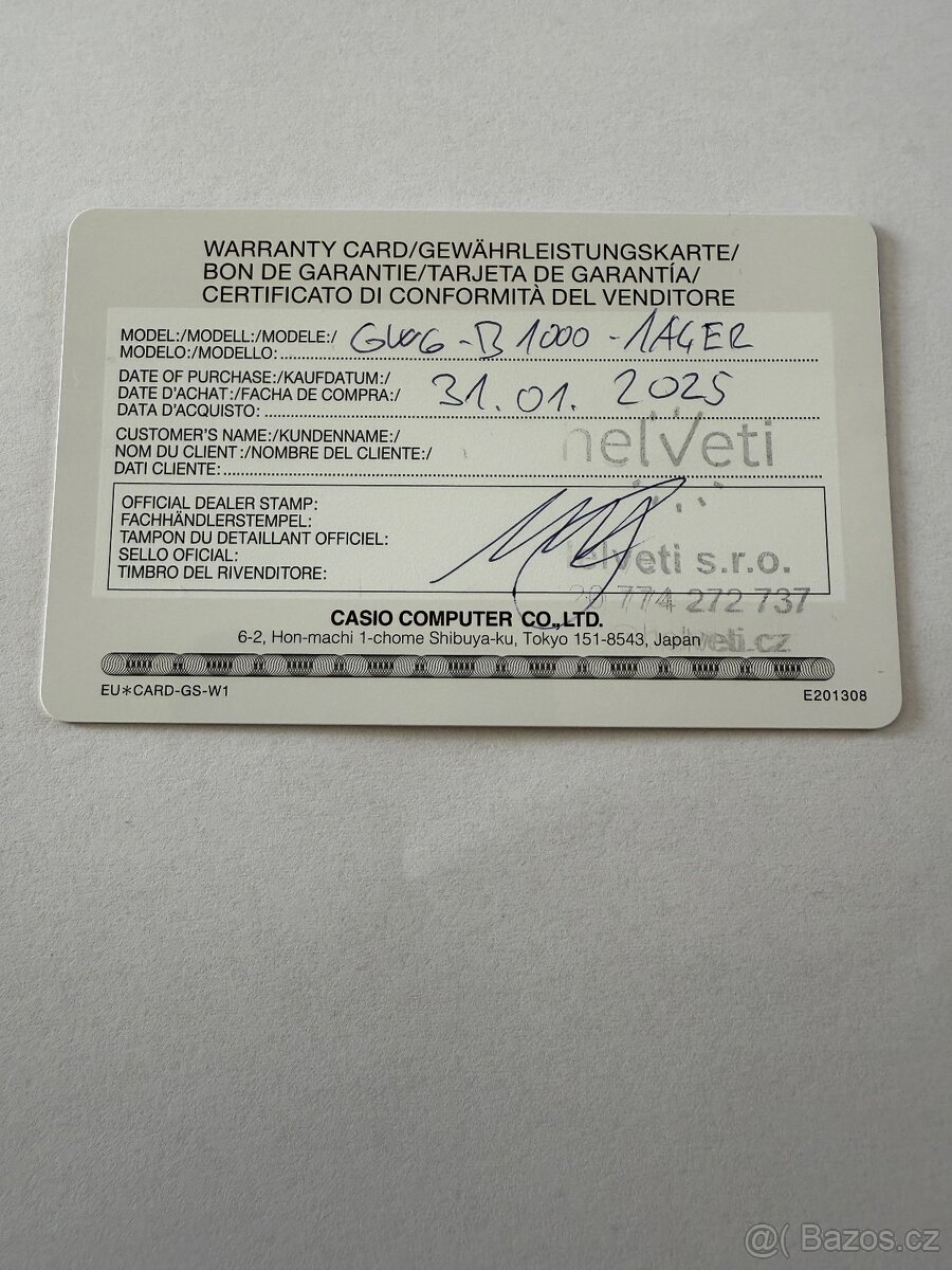 Hodinky G Shock Mudmaster - 8