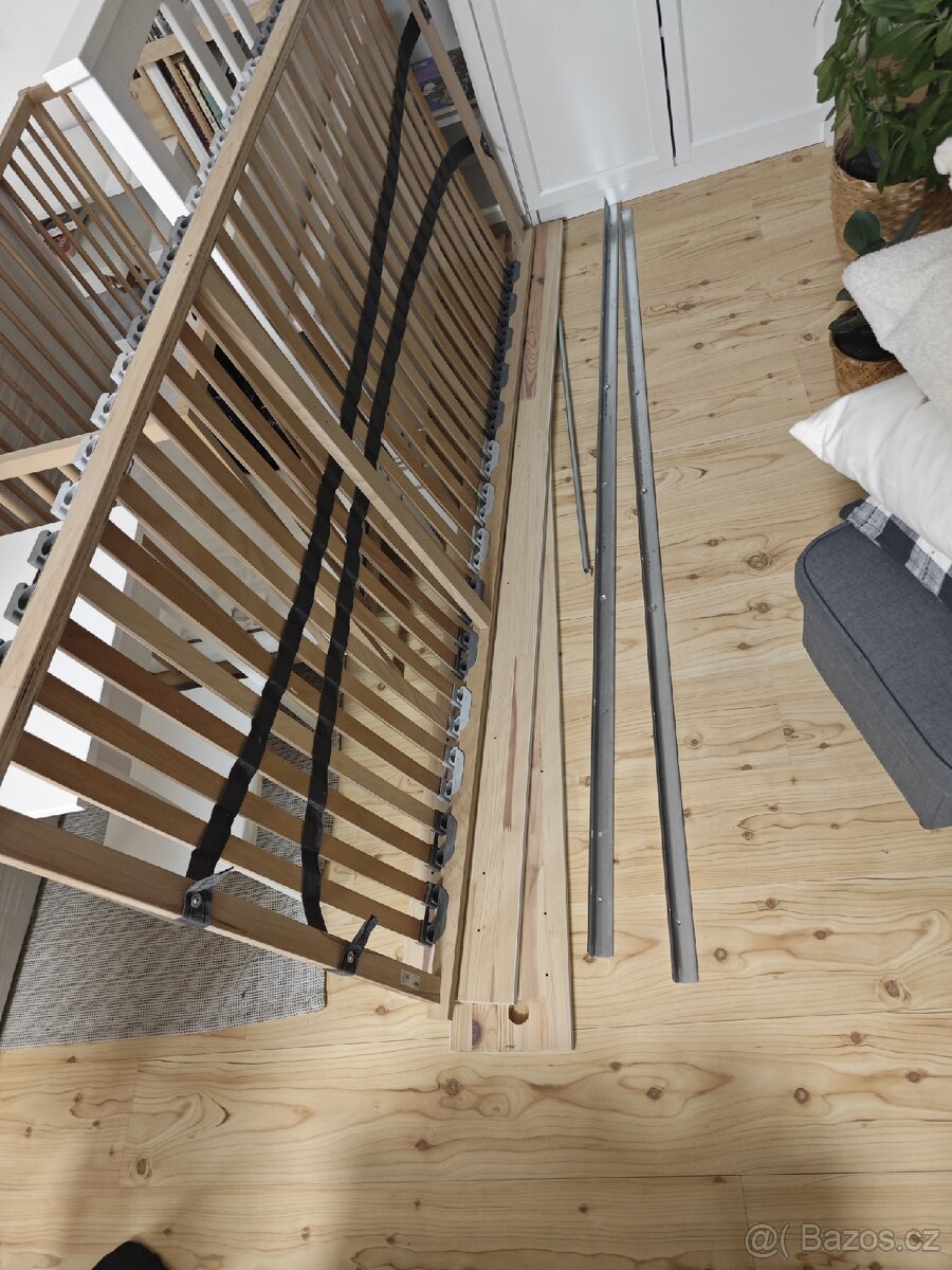 Postel ikea HEMNES 90x200 - 8