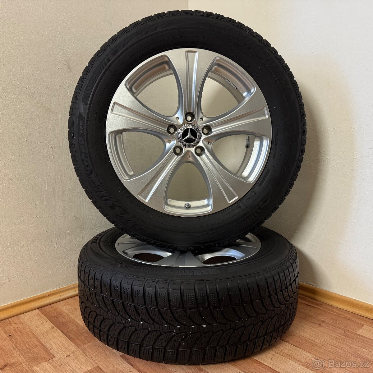 MERCEDES GLC 5x112 R18 ET38+ZIMNÍ 235/60R18 6/4,5mm - 8